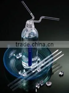 Transparent Flexible Drinking Straws thumbnail-1