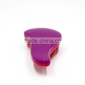 Hot Selling Portable Mini Cheap Hair Brush /purple Detangling Hair Brush thumbnail-2