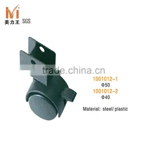 Steel and Plastic Office Caster Wheel for Office Chairs thumbnail-1