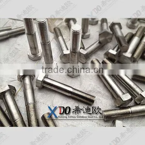 Inconel601. Inconel625. Inconel600 Stainless Steel Din931 Hex Bolt thumbnail-2