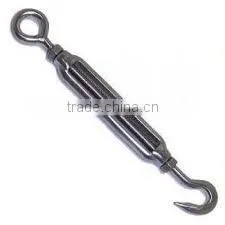 Open Die Forged Electro Galvanized JIS Frame Turnbuckle With Eye and Hook thumbnail-4