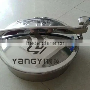 Sanitary Oval Manhole,manway Cover ,manhead for Tank thumbnail-5