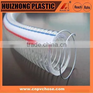 Transparent Pvc Spiral Steel Wire Reinforced Hose thumbnail-3