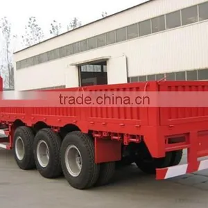 2016 Low Price 80 Ton Side Wall Semi Trailer / Cargo Semi Trailer for Sale thumbnail-5