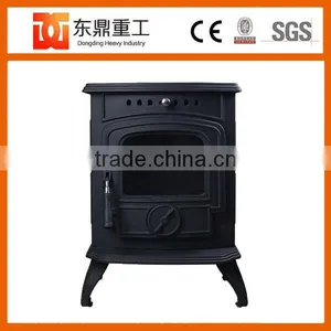 5KW Small Model Indoor Wood Burning Stove/ Fireplace With Enamel Product thumbnail-1