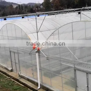 Hot-Dip Galvanized Steel Pipe Frame And 150mm PE Film Covered Multi-Span Greenhouse For Vegetables thumbnail-3