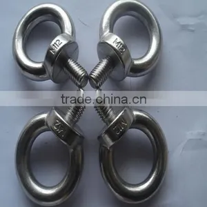 Factory Manufacturer SS304 AISI316 Din580 Din582 Lifting Eye Bolt and Nut thumbnail-6