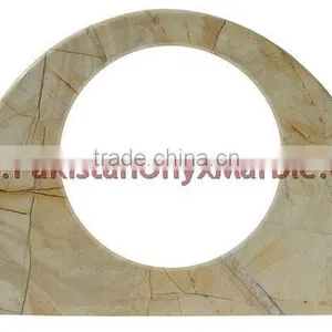 Polished Sunny Grey Marble Vanity Tops thumbnail-2