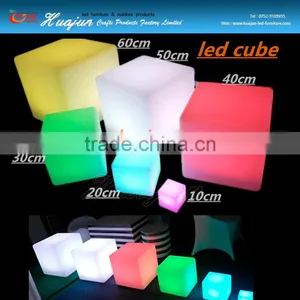 Outdoor Led Plastic Cube Light With 24 Keys Remote thumbnail-1