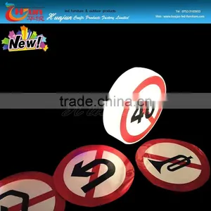Led Light Guidepost/led Plastic Road Mark /led Waterproof Traffic Signal and Sign /solar Powered Led Traffic Sign thumbnail-2