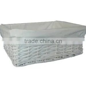 Rustic Wicker Plant Baskets as Home Garden Decor From Manufacturer thumbnail-1
