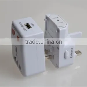 Global Travel Plug Multifunction Converter With a Single USB Port Universal Adapter thumbnail-4