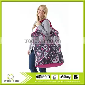 Quilted Fashion Laundry Tote thumbnail-1