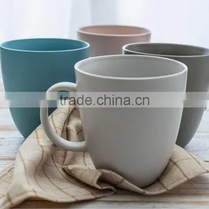 500ml Matte Ceramic Mug With Handle thumbnail-3