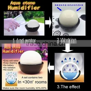 Set of 2 Aqua Air Purifier Natural Stone Humidifier thumbnail-5