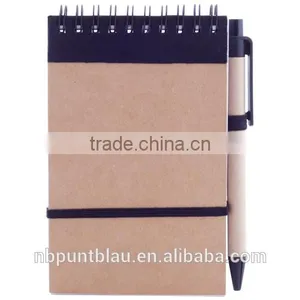 Recycled Ecofriendly Block-notes With Ballpen 65pages thumbnail-4