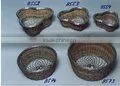 Metal Wire Baskets Wood Wire Basket thumbnail-1