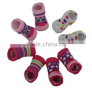 Cheap Custom Candy Color Infant Socks Wholesale thumbnail-5