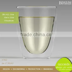 High Quality Pyrex Glass Cafe Cup thumbnail-1