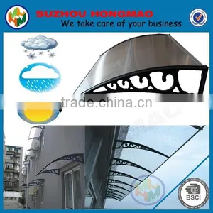 Durable DIY Polycarbonate(PC) Rain Shelter Front /Back Door Canopy thumbnail-1