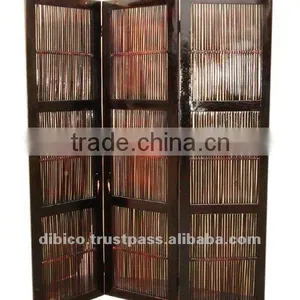 Bamboo Room Divider Partition Furniture thumbnail-1