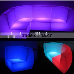 Modern Outdoor Furniture Wedding Led Bar Table and Chair Sofa thumbnail-1