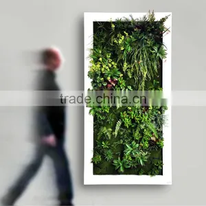 High Quality Artificial Wall Plant Artificial Succulent Plant Wall for Home Decor thumbnail-6