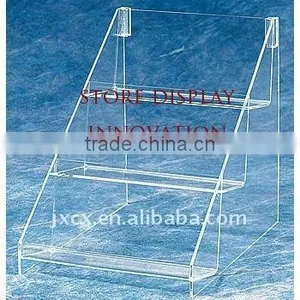 Acrylic 3 Pocket CD Rack thumbnail-1
