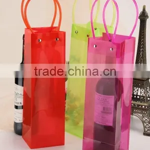 Practical Cooler PVC Wine Bottle Bag thumbnail-1