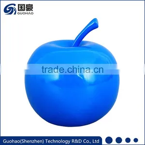 Modern Home Decor Artificial Red Resin Apple Sculpture thumbnail-3