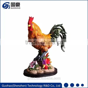 Life Size Animal Statue Garden Big Animal Cock Statue thumbnail-1