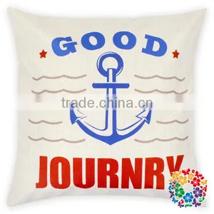 Beautiful Patterns Pillow Cover Decor Anchor Linen Pillow Cover Cheap Pillow Case Cover thumbnail-1