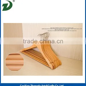 Beautiful Finished Wooden Coat Hanger thumbnail-2