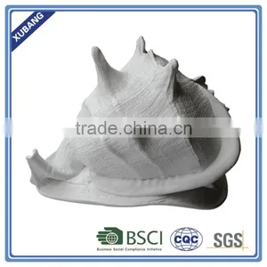Ocean Theme Poly Resin Conch Decor Figurine thumbnail-1