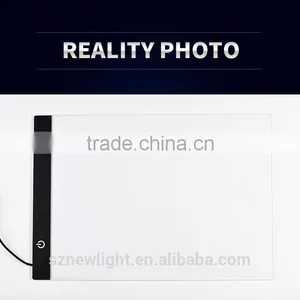 Ultra Slim Education Small A4 Frameless Led Drawing Board thumbnail-3
