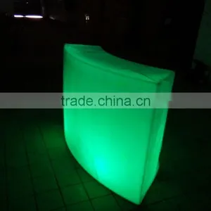 Hot Sale 2016 Plastic Led Events Furnitures/led Bar Counter/led Furnitures thumbnail-1