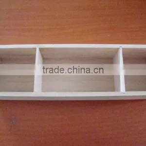 White Wooden Box Without Lid thumbnail-1