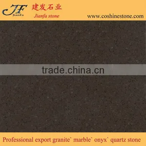 Low Price Brown Quartz Slab Home Hotel Floor Tile 30x30 thumbnail-1