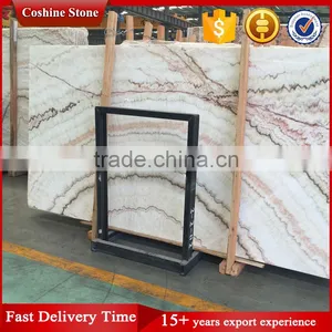 Light Transparency High Oiliness Polished Rainbow Onyx Stone Slabs thumbnail-2