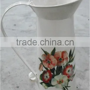 Rustic Metal Flower Jug thumbnail-1
