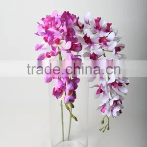 Single Blooming Orchid Artificial Orchid Flower Decorative Orchid Flowers Manufacturer thumbnail-2