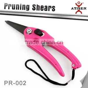 New Home Gardening Pruning Shears With Lock Spring Pruner Scissor Branch Cutter thumbnail-3