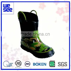 Popular Kids Rain Boots Children High Heel Boots thumbnail-1