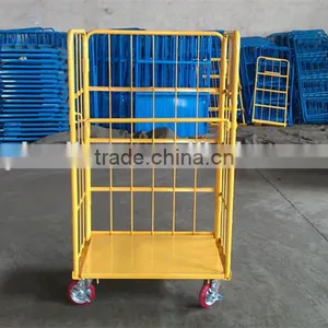 RC-03 Powder Coated Folding Storage Roll Container thumbnail-1