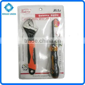 Hot Sale Universal Wrench Combination Wrench Set Screwdriver Set thumbnail-1