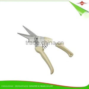 7.5 Inches Stainless Steel Garden Scissors/Pruner With Plastic Handle thumbnail-3