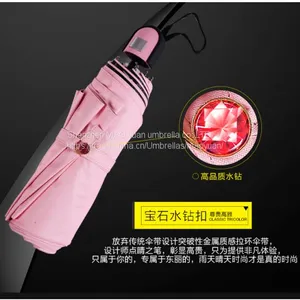 Manufacturer Direct Selling Double Solar Umbrella Top Selling Products Double Triple Folding Umbrella Rubber Paint thumbnail-5
