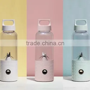 Vitamer Electric Portable Detachable USB Rechargeable Juicer Cup Automatic Blender Shaker BPA Free Water Bottle 500ml thumbnail-2