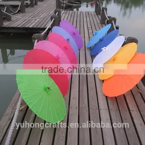 Handmade Silk Parasol Bamboo for Promotion thumbnail-6