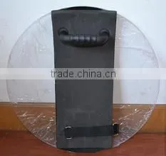 Diameter 530mm Round Shield Anti Riot Protective Shield/Transparent Polycarbonate Riot Shield thumbnail-1